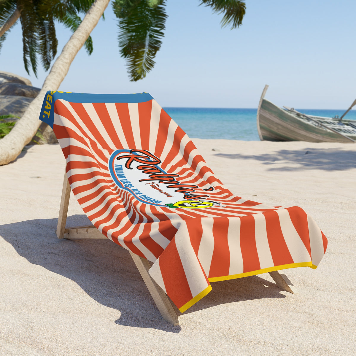 Ralph's Rays Repeat Beach Towel