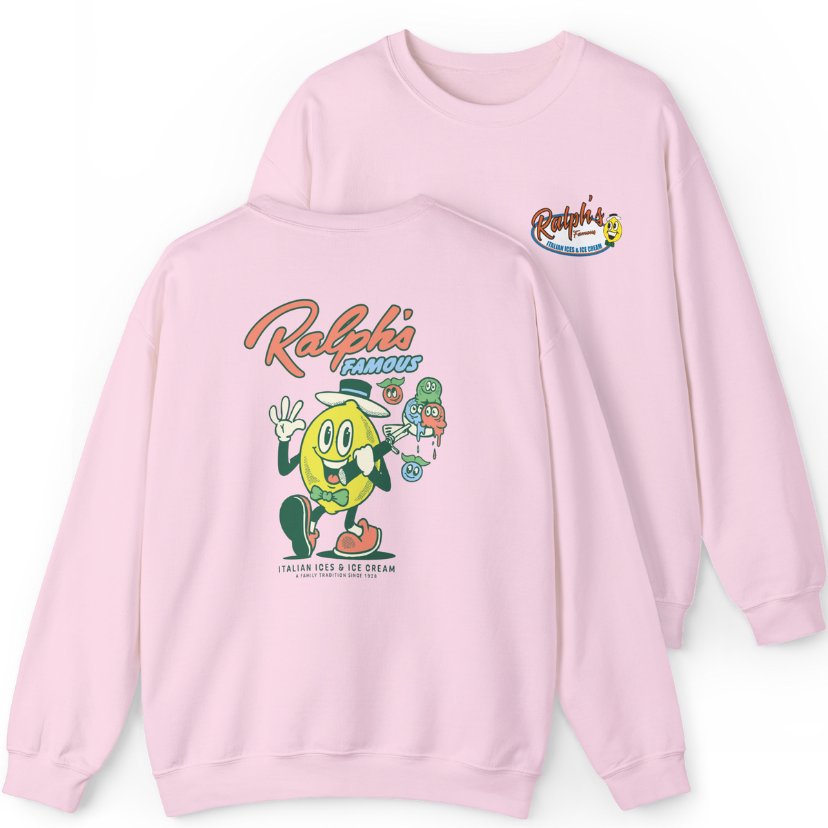 Ralph's Mr. Scooper Adult Unisex Long-Sleeved Crew