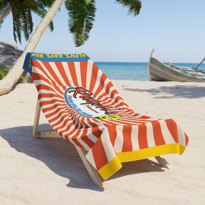 Ralph's Rays Repeat Beach Towel