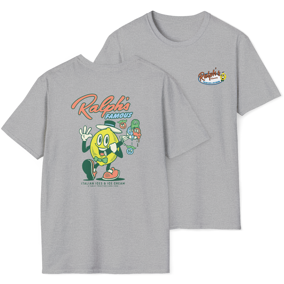 Ralph's Mr. Scooper Adult Unisex Short-Sleeved Tee
