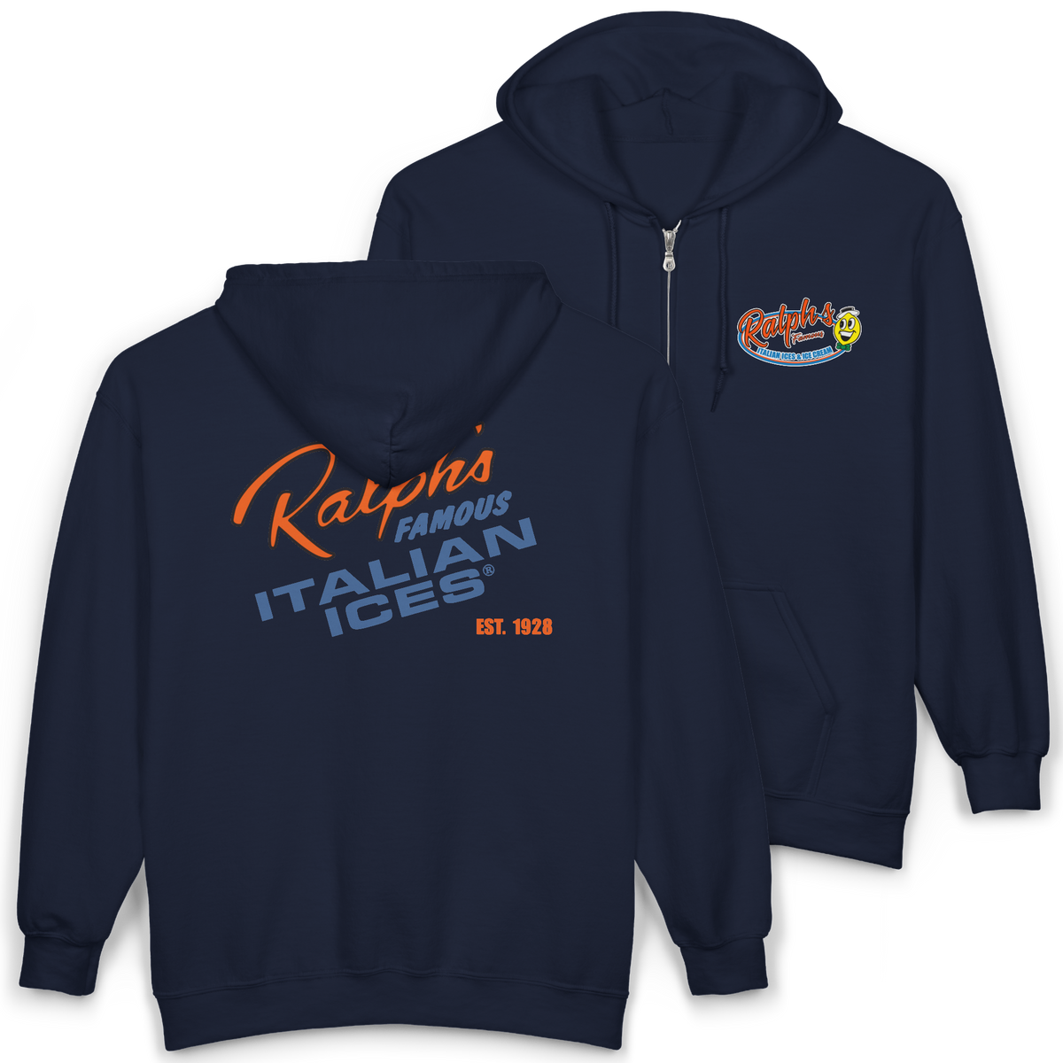 Ralph's Meet the Crew Adult Unisex  Full Zip Hoodie