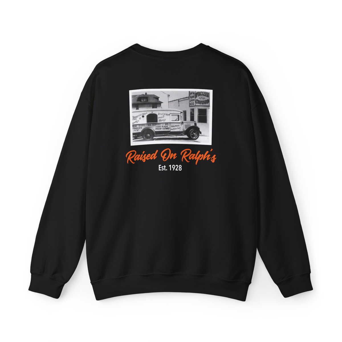 Raised On Ralph's Adult Unisex Long-Sleeved Crew