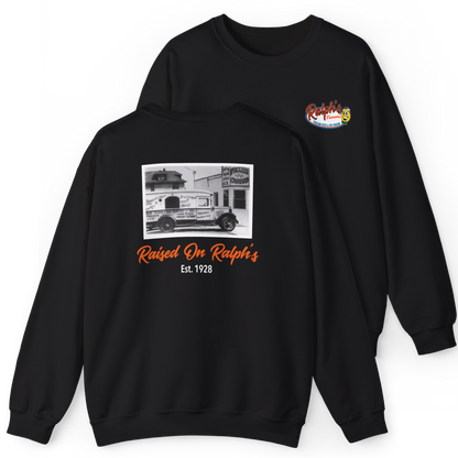Raised On Ralph's Adult Unisex Long-Sleeved Crew
