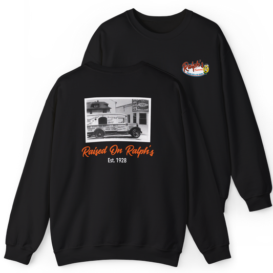 Raised On Ralph's Adult Unisex Long-Sleeved Crew