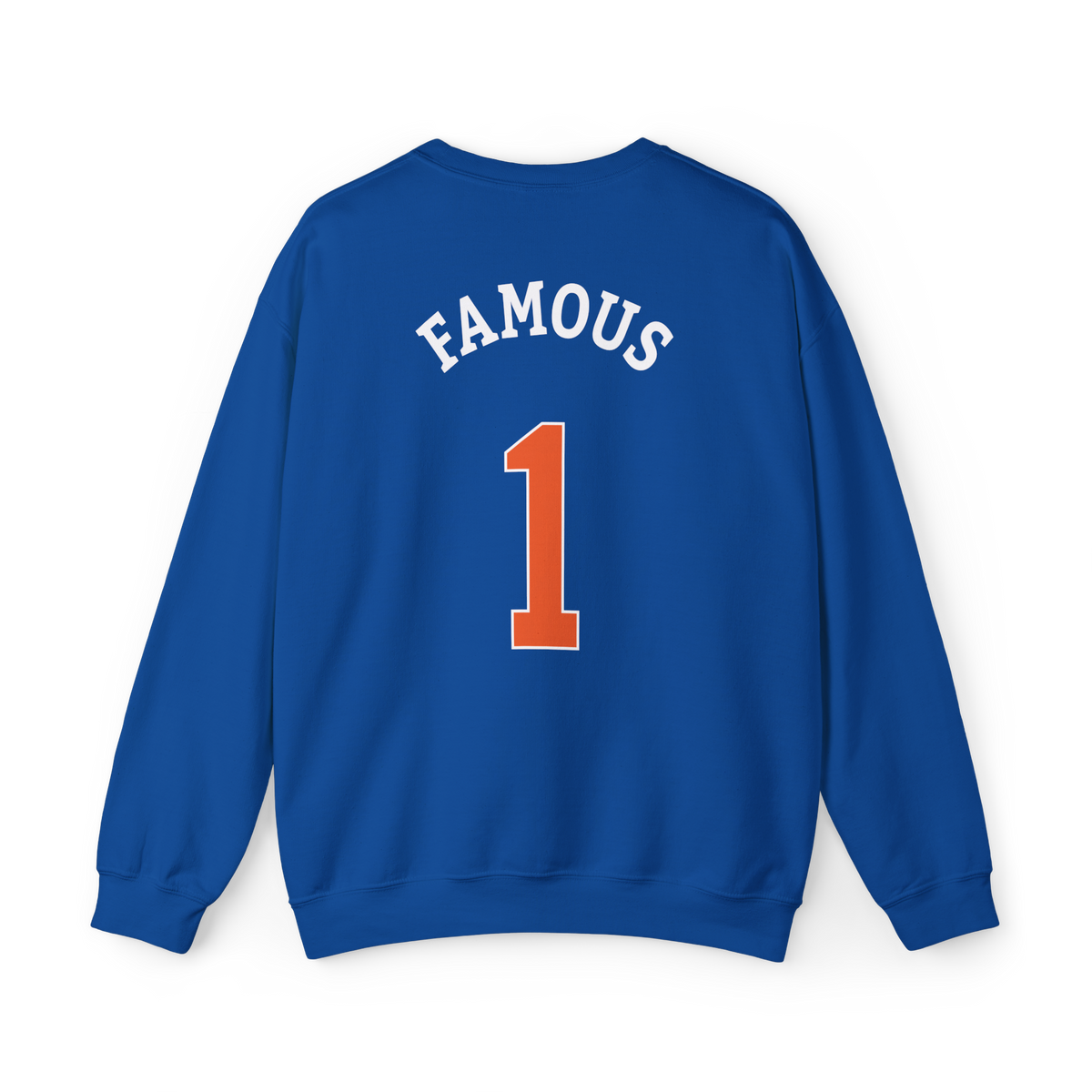 New York's #1 Adult Unisex Long-Sleeved Crew