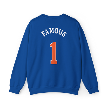 New York's #1 Adult Unisex Long-Sleeved Crew