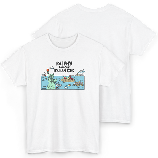 Ralph's Archives Front Only Adult Heavy Cotton Short-Sleeved Tee