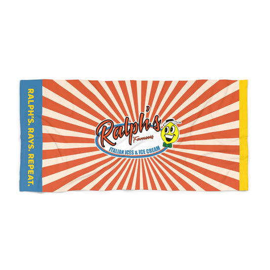Ralph's Rays Repeat Beach Towel